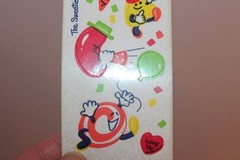 Vintage ’80s Sandylion The Sweeties Have a Party! Sticker Jelly Bean Ice Cream