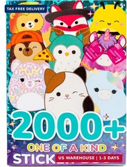 Horizon Group USA Sticker Book with Large and Small Sizes, Kids Stationary for W