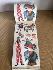 RHTF Paper Adventures Circus Sticker ROLL- Over 25 Sheets, Stickers