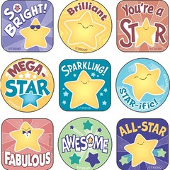 TREND Scratch ‘N Sniff Be Your Best – 120ct Scented Stickers, Motivation Pack