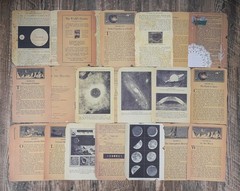 150 Sheets of Scrapbook Paper, Vintage Journaling Supplies Craft Kits for Bullet