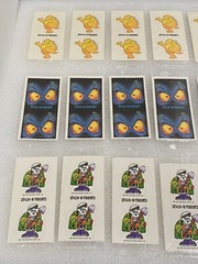 Hallmark Halloween Stick R Treats Monster Witch JOL Stickers 1983 New 21 Sheets