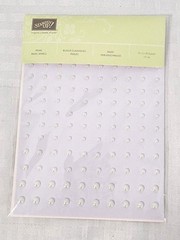 Stampin Up! PEARL BASIC JEWELS & RHINESTONE BASIC JEWELS Embellishments Lot, NEW