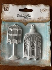 Shabby Chic & KaiserCraft Lot New Tree Birdcage Lady Door Adornments Craft