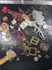 VINTAGE open stock MOSTLY 7GYPSIES METAL EMBELLISHMENTS