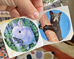 Vintage 80s 90s Sticker Lot: Animals, Smile Makers, Reward, New And Partial READ