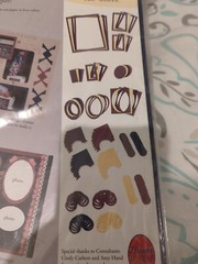 Creative Memories Symmetricks Die Cut Paper 10 X 12 – 8 Sheets 4 Colors OPEN PKG