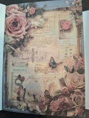 120 Sheets Vintage Material Scrapbooking Paper Pack The Rose Manor 5 1/2X 3 3/4