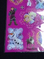 Disney Frozen Glitter Stickers From Hallmark 2 Sheets 22 Stickers