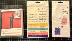 Crate Paper HOORAY! 12×12 Paper, Cards, 6×12 Stickers, Thickers, Puffy PARTIALS