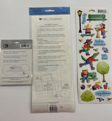 Baby BOY Stickers K & Company, Miss Elizabeth, Mrs. Gross man’s Lot of 3 NEW