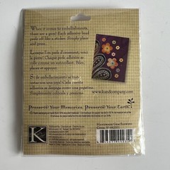K&COMPANY Adhesive Handmade Gem Flowers Ornament Craft Card Scrapbook Stickers