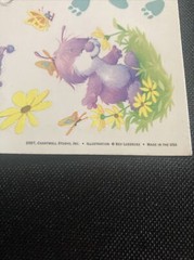 Miss Elizabeth’s Stickers Playtime Cute Monsters Animals Playing Bike Scooter