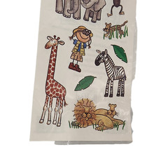 Me And My Big Ideas 4.5 X 6″ Stickers Safari Animals 3 Sheets Mambi Minis