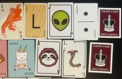 Lot of 70 Game Cards Playing Cards Craft Unique Fun Some Vintage Tarot Mixed Lot