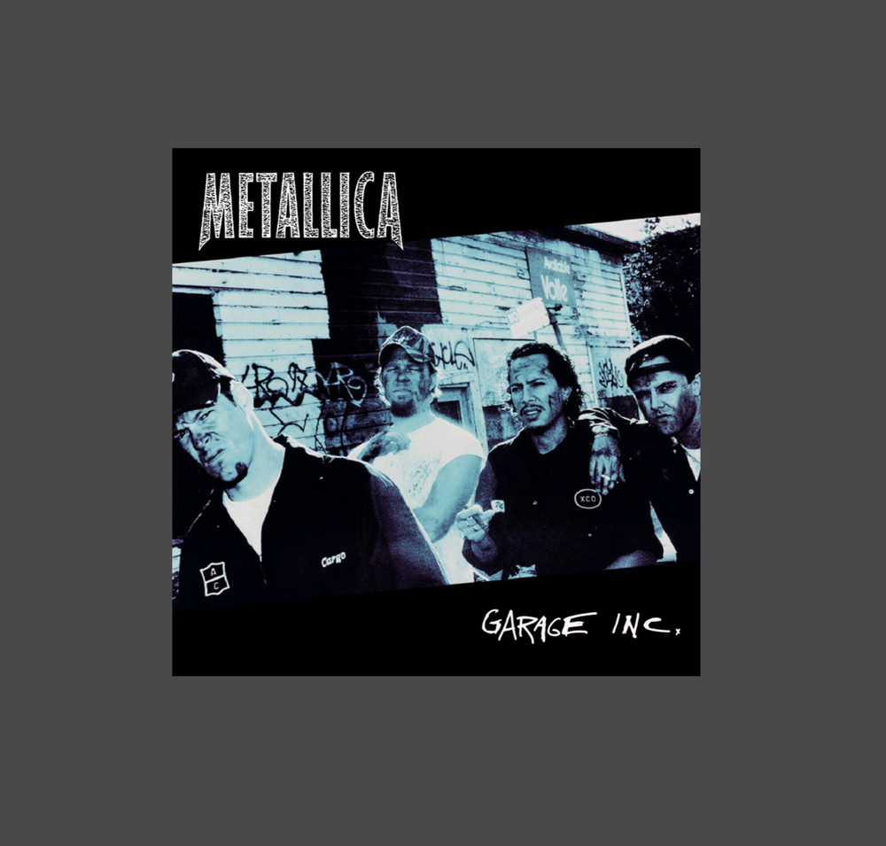 Metallica Garage Inc Album Cover Sticker Decal