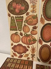 CLOSE TO MY HEART NEW X7073C ABUNDANCE FALL PUMPKIN AUTUMN HARVEST Assortment