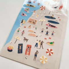 SWIM SWIM – Adorable scrapbooking sticker
