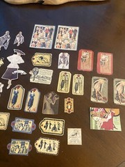 Beautiful Women 20s-60s Fashion Models Junk Journal Collage Scrapbook 37 Pc Lot