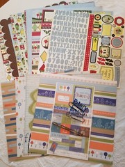 Reduced Nikki Sivils, My Little Shoebox, Adorn Family Scrapbook Stickers Diecuts