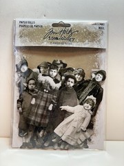 Tim Holtz Idea-ology Christmas Noel Paper Dolls TH94090 23 pieces Brand New!