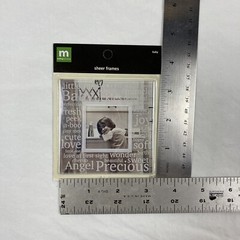 Making Memories Sheer Baby Frames NIP ~ set 3