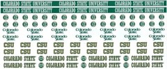 Colorado State University Rams NCAA Scrapbook Kit Sticker Paper U-CHOOSE 5 ITEMS