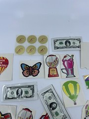 Vintage 1980s Sticker Lot of 17 Retro School Kids Novelty Stickers