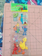 EK Success Sesame Street Classics Dimensional Stickers Pack