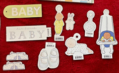 «Baby Boy» Theme Scrapbooking 12×12 Paper & Embellishments; New