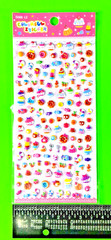 Sweet Treats Mini Puffy Stickers Pack Ice Cream Cupcakes Candy Donuts
