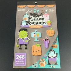Halloween Stickers Scrapbook Lot Crafting Unused Sticker Sheets Various Brands