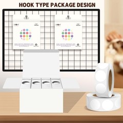 4 Rolls 4000PCS 1 inch Round Color Coding Circle Dot Labels, Color- Coding La…