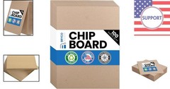 Versatile 8.5″ x 11″ Chipboard Sheets – 100 Pack – Eco-Friendly Crafting