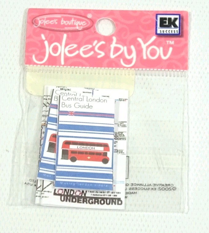 Jolee’s You EK Success London Maps JJDA0I8A Dimensional Scrapbook Embellishment