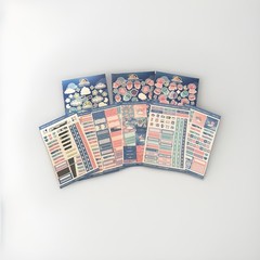 Hubman and Chubgirl | Dreamy Jellies Hobonichi Cousin Sticker Kit