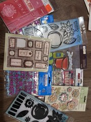HUGE Lot 75+ Sheets Scrapbooking / Art Supplies / Embellishments Stickers Stamps