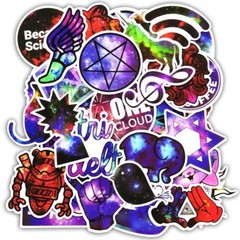 Galaxy Stickers 41pcs