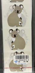 Rare Vintage Stickers NIP Mrs. Grossman’s Koala Zoo Outback Adventure Australia