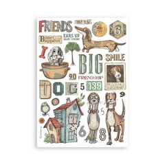 Stamperia Furry Friends – A5 Washi Pad, SBW25