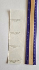 Vtg Hambly Stickers Sailboat Strip mylar foil boat
