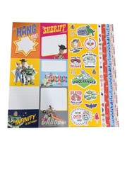 Disney Toy Story 4 150-Piece Scrapbook Page Kit – Stickers, Die-Cuts, and Pages