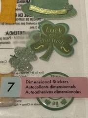 Jolee’s Boutique St. Patrick’s Day Stickers Proud to Be Irish Shamrock Beer NEW