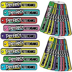 140 Set 2025 VBS, 90 Perfect Attendance Sticks, 50PCS Chains, Brag, Incentives