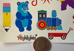 HOME ASSORTMENT Stickers (40pc)Highlights•Animals•Flower •Clock•Pencil•Children•