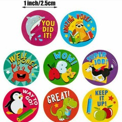 500Pc Thank You Stickers Labels for Envelopes Bubble Mailers Gift Bags Packaging