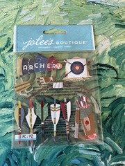 JOLEES STICKERS (3) AND OTHER BRANDS (2) VARIETY 3D NEW ADORABLE DETAILS