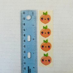 VINTAGE 1980s Stick n Sniff Scented Fruit Stickers KIWI WATERMELON PEACH LEMON