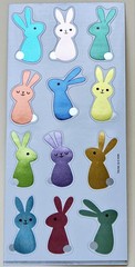 Happy Easter Sticker sheet.