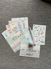 simply gilded Holland Tulips at dawn Planner & Deco deluxe Sticker kit Flowers